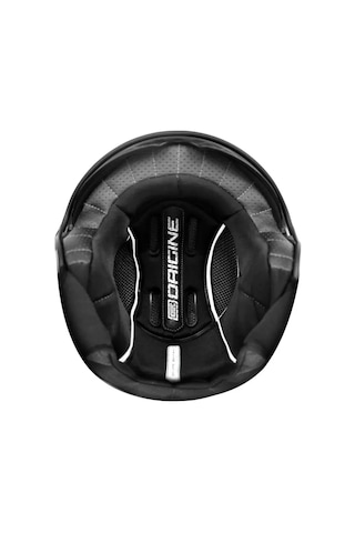 Alpha Solid Açık Motosiklet Kask Siyah