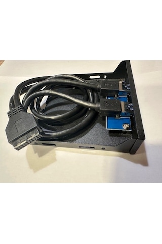 2 Port Usb 3.0 Kasa İçin Ön Panel Usb 3.0 Kasa İçin Ön Panel 3.5'' Usb 3.0 Panel