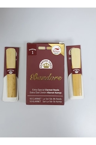 Bandore Klarnet Kamış No:1 Paket