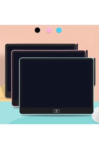 Trendooze 16 İnch Mavi Lcd Yazı Tableti Çocuklar İçin Eğitici Oyuncak Hediye Gaojunshop01 Mavi Mavi