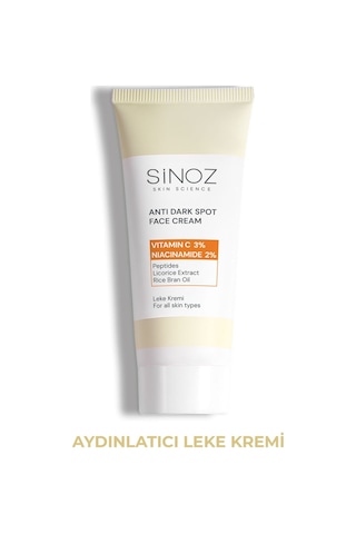 Sinoz %3 C Vitaminli Koyu Ton Eşitleyici Krem 40 ML