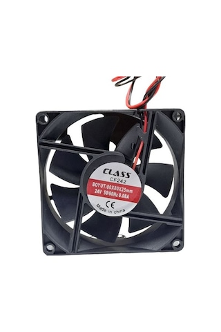 24Volt Fan 80x80x25