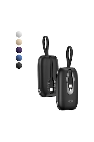 Linktech MP09 9600 mAh Pd3.0 22.5 W Type-C - Lightning Kablolu Powerbank