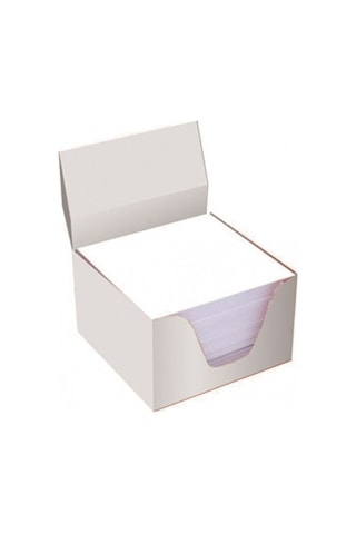 Globox - Saray 9 x 9 CM 500 lük Beyaz Küp Blok