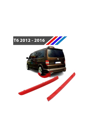 Nvr Transporter T6 Arka Tampon Reflektörü Sol Taraf Sürücü Tarafı 2012 2016