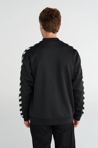 Hummel Archive Zip Jacket 922359-2001 Siyah Erkek Fermuarlı Sweatshirt Siyah