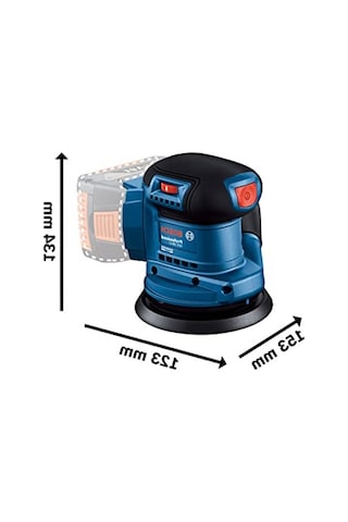 Akülü Zımpara Makinesi, 18 Volt Ve 6.000-10.000 Dev/dak Hız