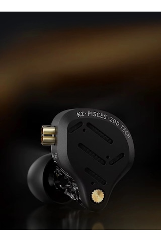 Kz Pisces Switch Ayarlanabilir Ses Modlu Çift Dinamik Sürücülü Kulak İçi Monitör Kulaklık -Mikrofonsuz
