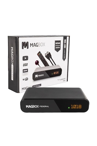 Xtechnx Magbox Federal Tkgs'li Hd Uydu Alıcısı Scart + Hdmı Çıkışlı