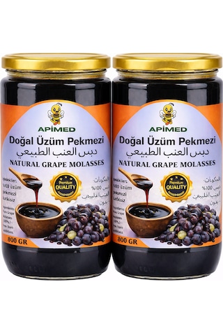 Doğal Üzüm Pekmezi 2 800 Gr %100 Katkısız & Geleneksel
