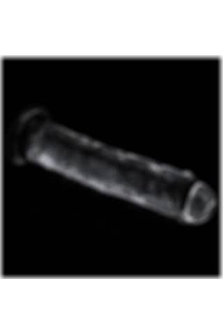 Truva Shop Lovetoy Clear 18 CM Yeni Nesil Vantuzlu Kalın Şeffaf Dildo Penis