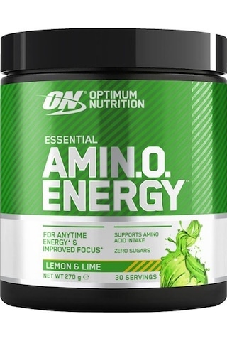 Optimum Essential Amino Energy Lemon & Lime 270Gr Optimum Essential Amino Energy Lemon & Lime 270Gr