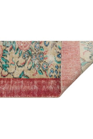 Zamansız Türk El Sanatı Eskitme Vintage Halı 170 X 240 Cm 10204
