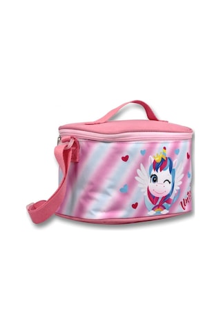 Cennec Pembe Sevimli Unicorn İlkokul Sırt Çantası Seti - Kız Çocuk