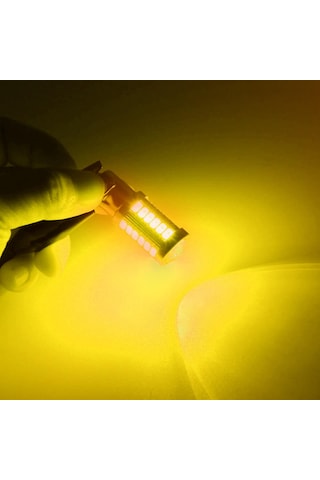 Homyl 1156 Fren Ampulü 6000k Arka Lambalar Için Sarı-ışık