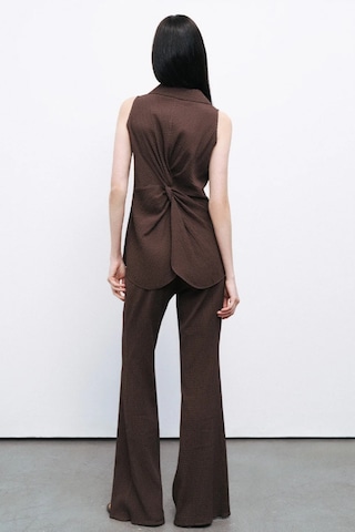 N25yn6132 Nocturne Bluz Kahve Rengi