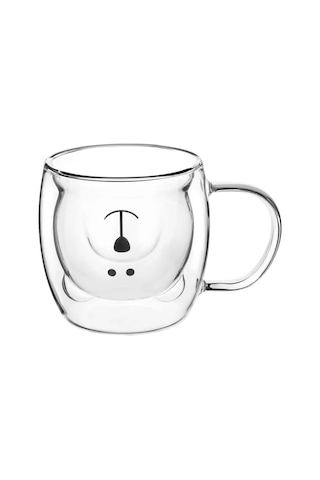 Perfecto Lınea Çift Tabanlı Güzel Çay Ve Kahve Kupası 250 Ml 197210967 Beyaz