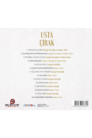 Cengiz Kurtoğlu & Hakan Altun - Usta Çırak Cd