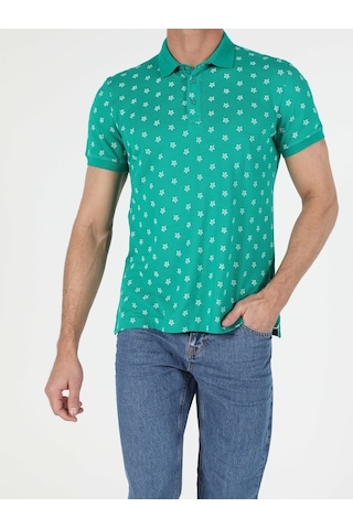 Colin's Erkek Kısa Kol Polo Tişört CL1052044_Q1.V1_GRN