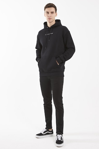 Cold Train Siyah Hoodıe Sweatshırt Siyah