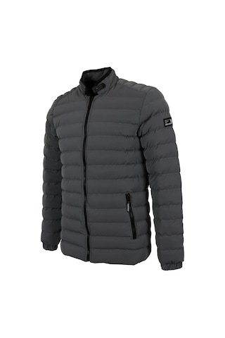 Erkek Dar Kesim Karbon Deri Şişme Mont Rar01226 001