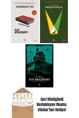 Fahrenheit 451 70. Yıl Özel Baskısı + Dinozor Öyküleri + Topraktan Dönenler