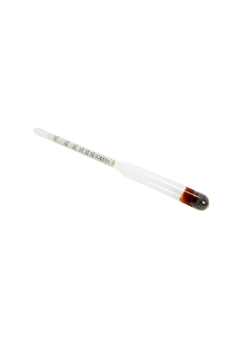 0-100Derece Kısa Form Alkol Metre Alkol Seviye Ölçer Cam Thr276X