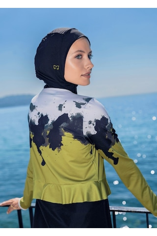 Mayovera Tesettür Mayo - Batik Siyah