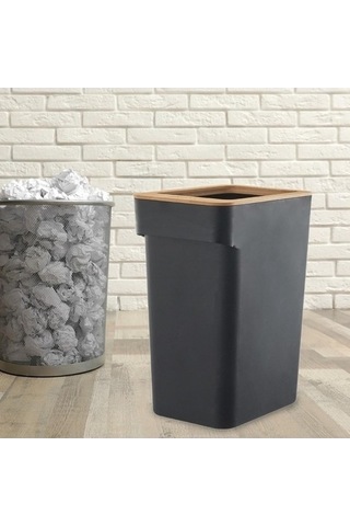 Tongxida Ha Bosphorus Trendooze Suntek Siyah Mutfaklar Kutusu Kovası 7l Kaymaz Çöp Atı Siyah