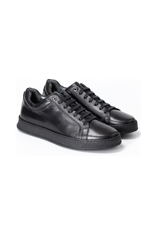 Black Bambi Klasik Ayakkabı Erkek Ka-26y-c15003 John May Formal Shoe Siyah