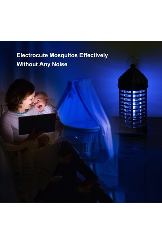 Elektronik Sivrisinek Katili Lamba Ev Kullanımı Uv,siyah