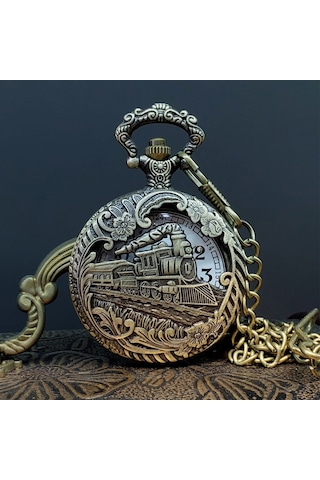 Blackcraft Tren Tasarımlı Köstekli Saat