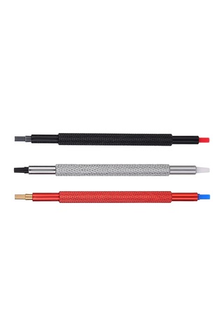 Lemestar Saat Tamiri Aleti 7404: 3'lü Paslanmaz Çelik İğne Takıcı Seti, 5 Farklı Delik Boyutu İle Saat İğnelerini Çizgiyi Çizmeden Güvenli Bir Şekilde Tak