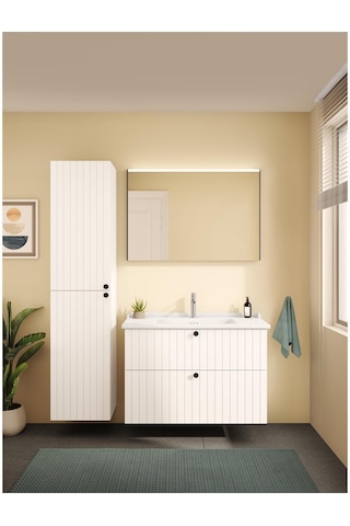 VitrA Core Düz Ayna 100 Cm 66916 Krom