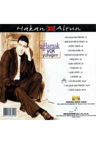 Hakan Altun Ağlamak Yok Yüreğim Cd
