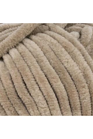 Kadife Örgü İpi 50gr %100 Polyester Yumuşak Pofuduk Vizon