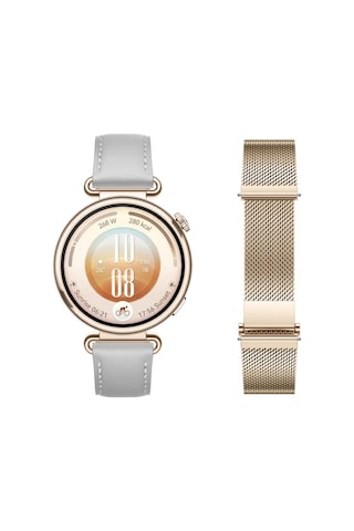 Huawei Watch GT7 Akıllı Saat (Distribütör Garantili) Gri + Gold Kordon