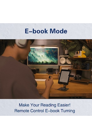 Geeksen Tiktok Ve Kindle Kontrol Yüzüğü: Kablosuz Sayfa Çevirme Ve Video Gezinti Kolaylığı