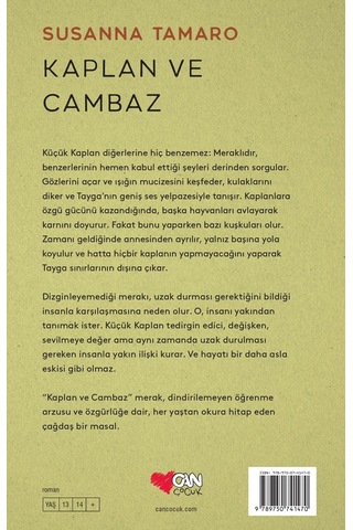 Kaplan ve Cambaz - Susanna Tamaro - Can Çocuk Yayınları