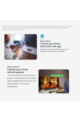 Youmex Beyaz Kablosuz Akıllı Çok Modlu Ağ Geçidi - Uygulama İle Kontrol Edilebilir