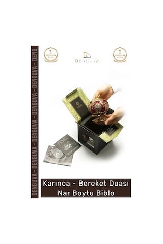 Biblo Nakkaş Sarı Orta Boy Polyester Bereket Objesi Ayetel Kürsi Bereket Nar Boytu Biblo