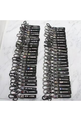 Logolu Kişiselleştirilmiş Metal Araba Anahtarlıkları - Erkekler İçin Deri Anahtarlık Fi Fi Ee Fi Fiat Bronz Donanım