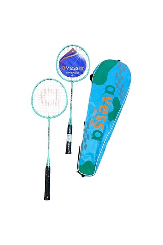 Özel Seri Bst-300 Badmington Raket Set Mavi Hobi Bahçe Aksesuar