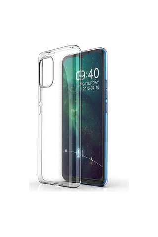 Xiaomi Mi 10 Lite Kılıf Zore Şeffaf Ince Ve Esnek Süper Silikon Renksiz