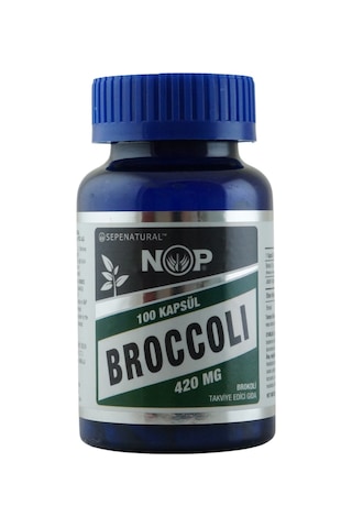 Sepe Natural Nop Brokoli Full Potency 100 Kapsül x 420 MG