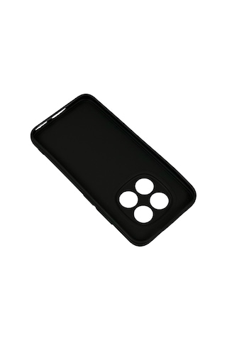 Noktaks - Redmi Note 15 Pro Uyumlu - Kılıf Mat Soft Esnek Biye Silikon - T39643 Siyah