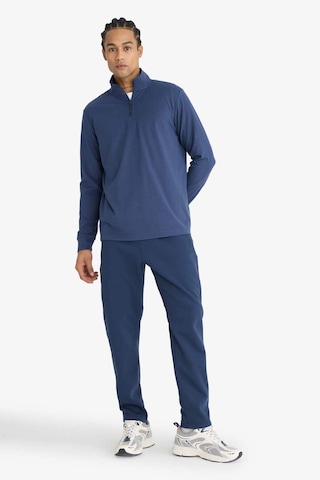 Defacto Defactofit Standart Fit Dik Yaka Yarım Fermuarlı Polar Sporcu Sweatshirt F2302ax25wnnv94 Lacivert