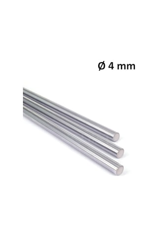 Paslanmaz Çelik Çubuk Yuvarlak Krom Mil 4 Mm 438454543