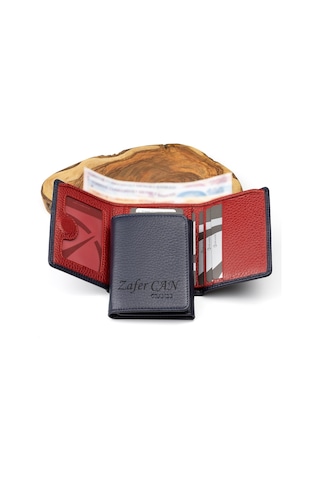 Grande 1414 Hakiki Deri Mıknatıslı Isme Özel Erkek Cüzdan