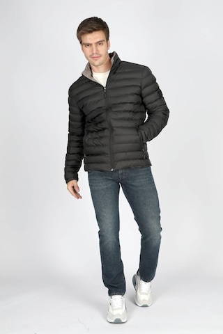 Lee Cooper Terra Erkek Dik Yaka Çift Taraflı Mont Lacivert-20536 Lacivert